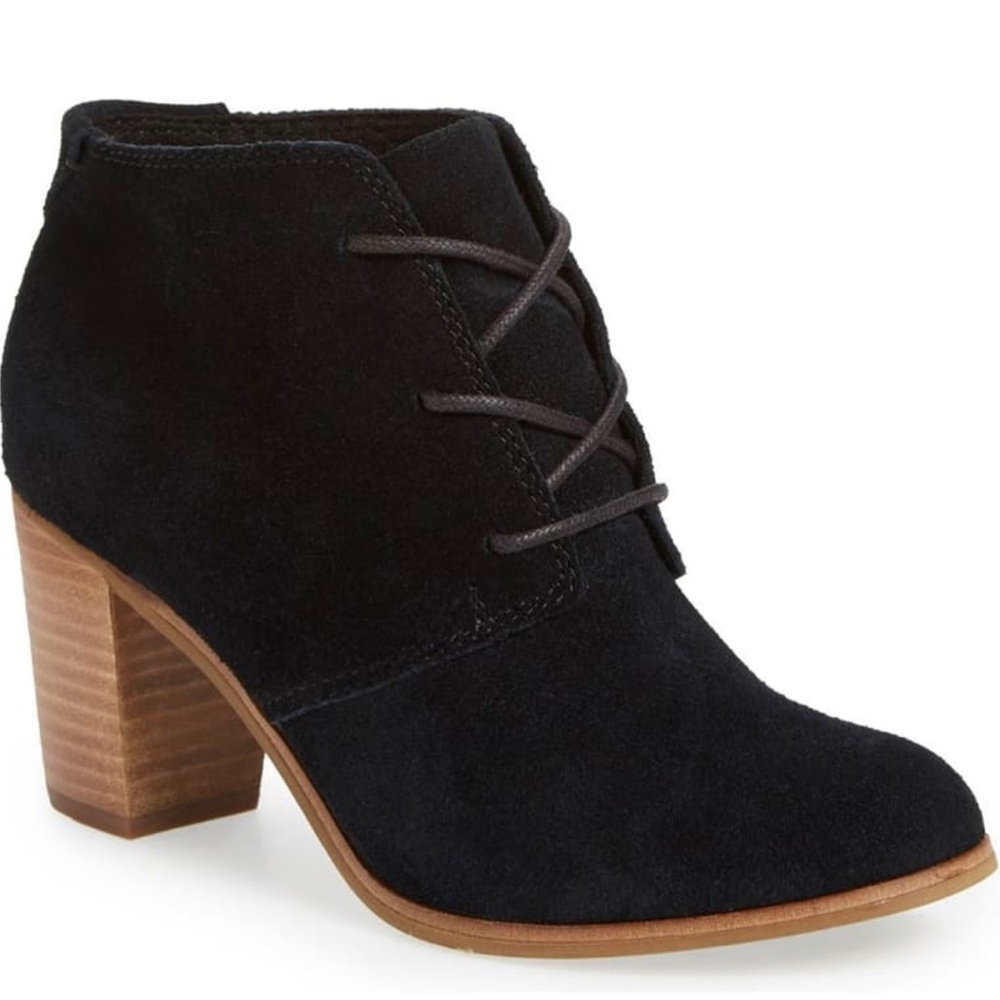 Toms 'Lunata' Lace-Up Bootie size 6
